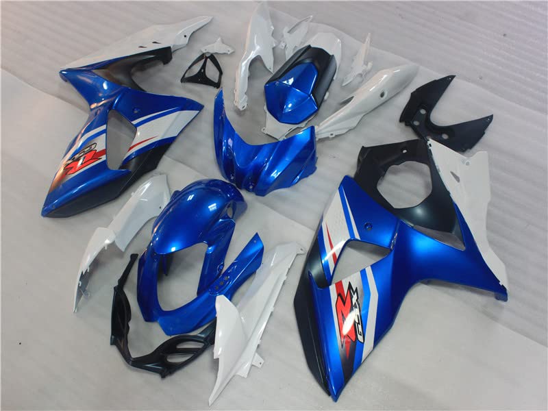 MC Blue White Black Fairing Fit for 2009-2016 GSXR 1000 GSX-R1000 Injection Mold ABS Plastics New Bodywork 2010 2011 2012 2013 2014 2015 M11