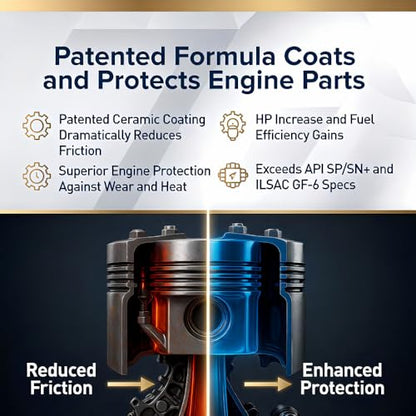 5W-30 Full Synthetic Motor Oil API SP & DEXOS - 2 Quart Pack - size: 2 Quart Pack