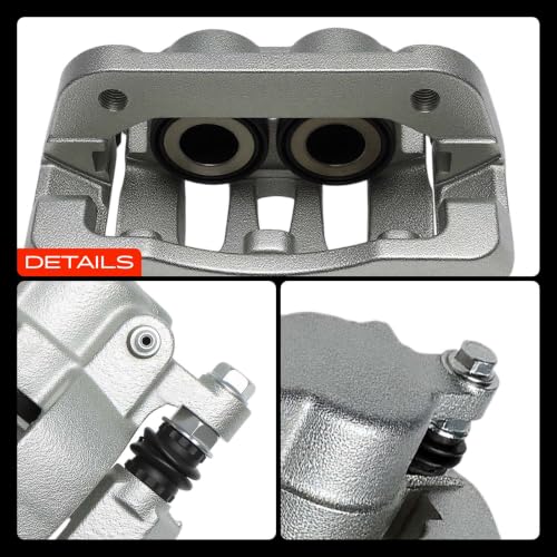A-Premium Rear Left and Right Side Disc Brake Caliper with Bracket - style: Rear Driver and Passenger