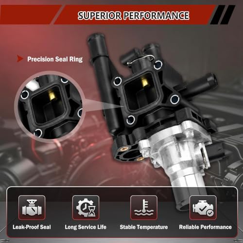 902-033 Engine Coolant Thermostat Housing For Chevy Cruze 2011-2016 - size: 902-033