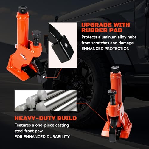 Manual Tire Bead Breaker Tool with Rubber Pad for 38–42 Inch Tires