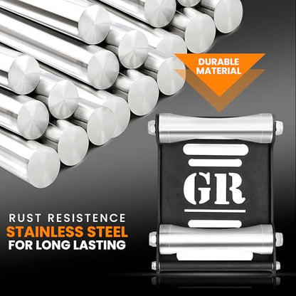 GRAND PITSTOP Motorcycle & Powersports Maintainence Stand Wheel Cleaning Wheel Roller Stand for tire Cleaning & Chain Lubrication - Groller Large (Bikes < 600 lb & Tire Width <240 mm) - color: Black