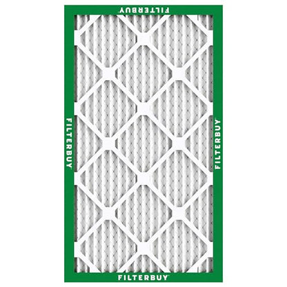 Filterbuy 10x24x1 Air Filter MERV 8 Dust & Allergy Defense (12-Pack) - style: 10x24x1