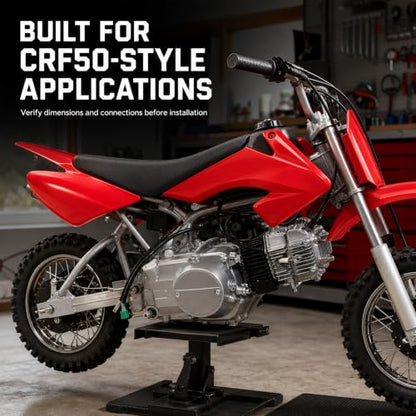 125cc 4-Stroke Engine Kit, 4-Speed Semi-Auto for CRF50 Dirt Bikes