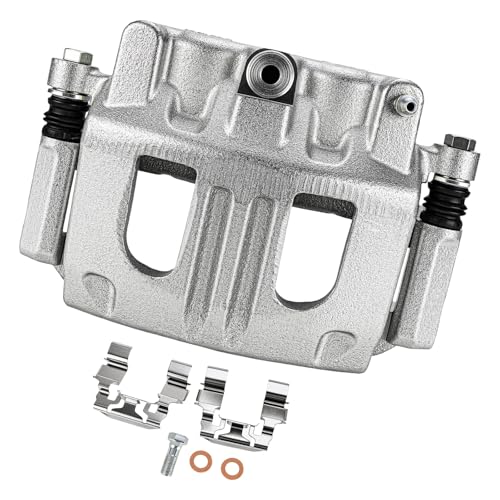 cciyu Front Right Disc Brake Caliper Assembly With Bracket 18B4758 - size: Front Right[18B4758]