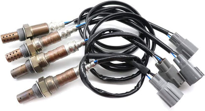 89467-42010 89467-42020 89465-42090 89465-42100 4PCS Air Fuel Ratio Oxygen Sensor Compatible with 2001 2002 2003 Toyota Rav4