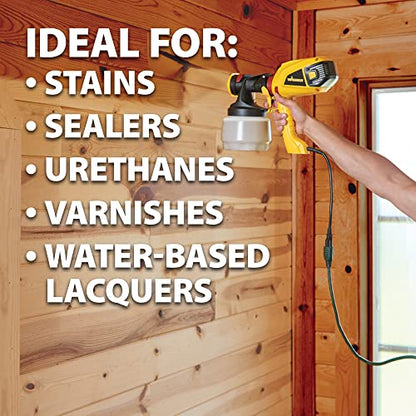 Wagner Spraytech Control Spray QX5 HVLP Stain Sprayer, Adjustable Settings - size: QX5