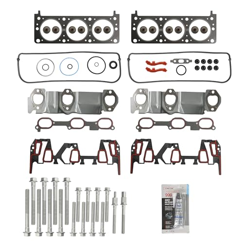 KAX Head Gasket Set for Equinox 2005-2009 3.4L, Torrent 2006-2009 3.4L - size: HS9071PT-3