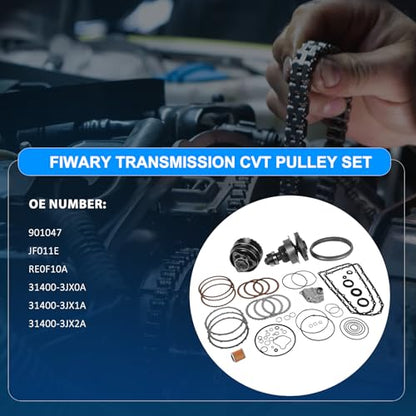 JF011E CVT Rebuild Kit 901047 With Pulley Set For Nissan Altima Rogue Sentra