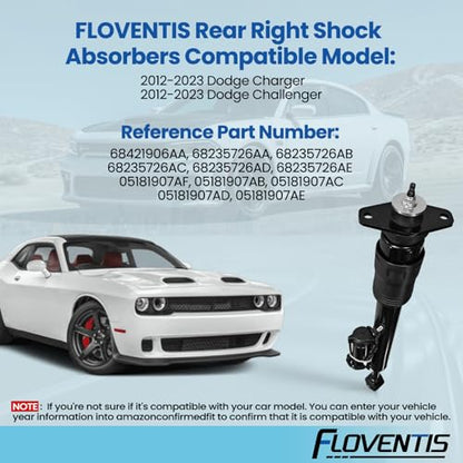 Shock Absorber for Dodge Challenger Charger Car 2S2399 - size: Rear Right