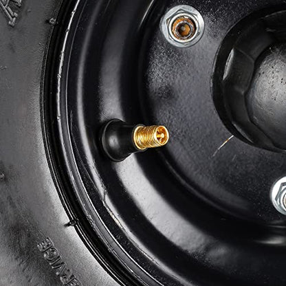 TR412 Tire Valve Stem Rubber Snap-in Valves, Tubeless Suit 5-Pack