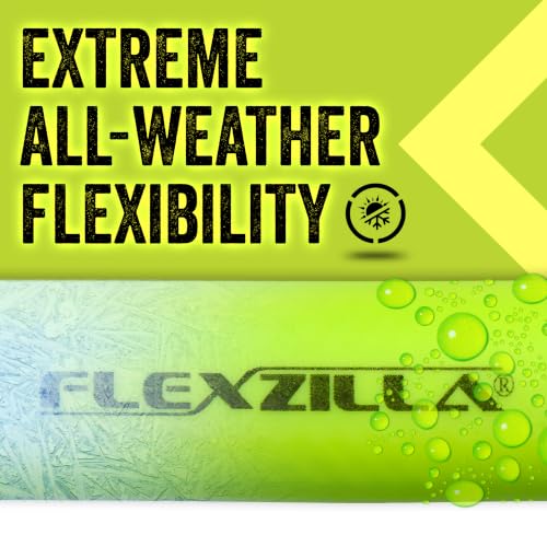 Flexzilla Air Compressor Hose, 1/4 in. x 25 ft., 1/4 in. MNPT Fittings, No-Kink, All Weather, Lightweight, Premium Hybrid Polymer, 300 PSI, ZillaGreen - size: 25ft, style: 1/4"