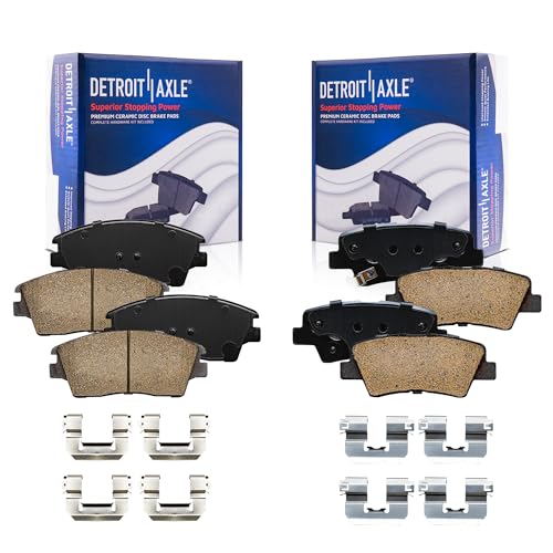 Detroit Axle - Brake Pads for 2016-2021 Hyundai Tucson - size: 4P4200052-V1/Kit