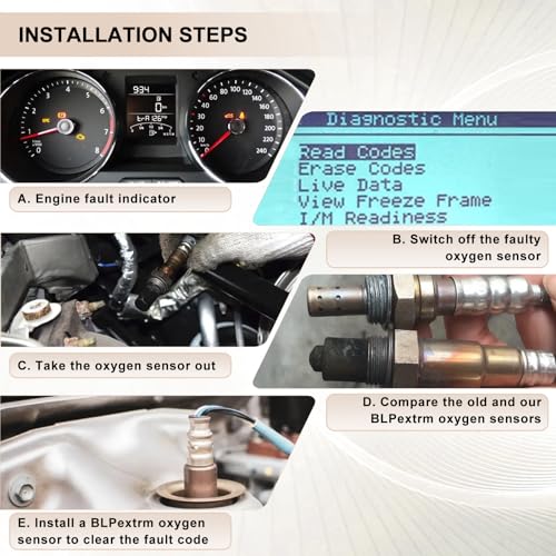 Oxygen O2 Sensor Downstream for Toyota Corolla Matrix