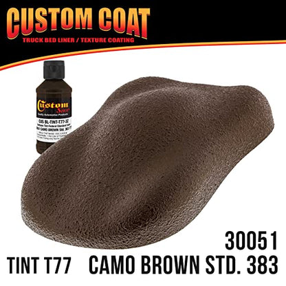 Custom Coat Camo Brown Spray-On Urethane Truck Bed Liner Kit, 1 Gallon