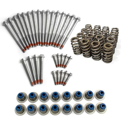 Truck Replacement Camshaft Kit, Fit for 1997-2006 LS 4.8/5.3/5.7/6.0 GMC Chevrolet Gen3/4 with LS Cam Kit for 5.3, Head Gaskets, Springs, Pushrods, Oil Pump, Oil Pumps, Timing Chain - color: With Chevrolet Complete Kit