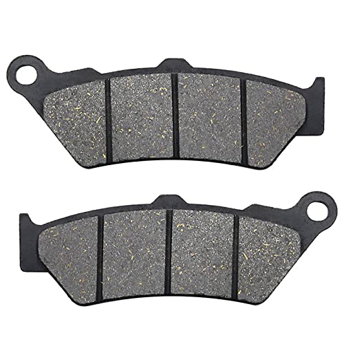 AHL Front & Rear Brake Pads Set for Victory V92C (All Models Single Front Rotor) 1998-2003 (Semi-metallic) - size: Semi-metallic