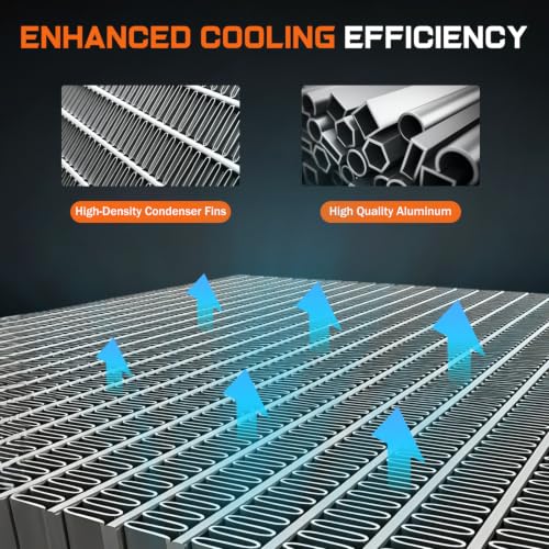 DPI-13946 Aluminum Radiator Compatible with 2023-2026 Honda CR-V 1.5T - color: 23-26 Honda CR-V 1.5T