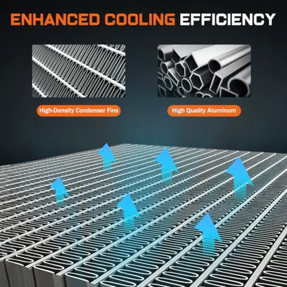 DPI-13946 Aluminum Radiator Compatible with 2023-2026 Honda CR-V 1.5T - color: 23-26 Honda CR-V 1.5T