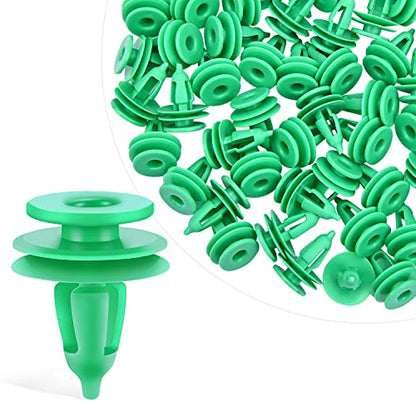 GOOACC 100PCS Door Panel Retainer Clips OEM:# 6503204 - color: 100Pcs Door Panel Clips 7.5mm