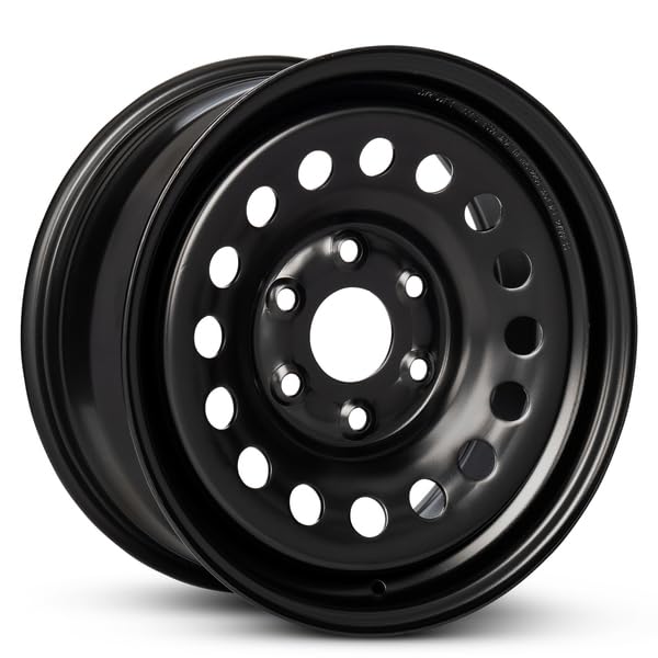 New Wheel 17x7.5 inch for 2007-2020 Chevrolet Tahoe Painted Black Steel Rim 6-139.7mm - size: 17x7.5 inch - New OEM Replacement