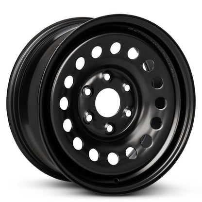 New Wheel 17x7.5 inch for 2007-2020 Chevrolet Tahoe Painted Black Steel Rim 6-139.7mm - size: 17x7.5 inch - New OEM Replacement