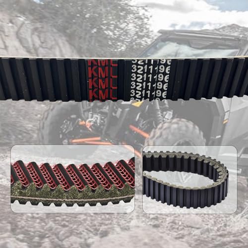 KARSEE 3211196 Drive Belt for 2017 Polaris Ranger XP 1000 | 2019+ Ranger XP 1000 Crew - size: Polaris Ranger XP 1000 3211196