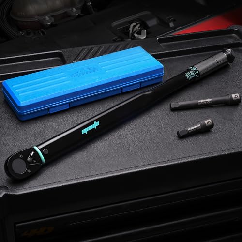 EPAuto 1/2-Inch Drive Click Torque Wrench, 25-250 ft-lb/33.9-338.9 Nm, Black - size: 1/2-Inch Drive 25-250 ft-lb