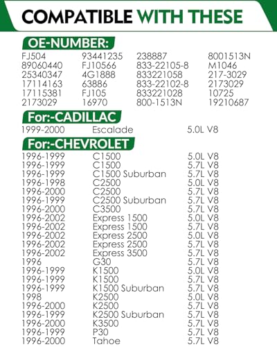 FJ504 5.7L Spider Fuel Injector for:-Chevy for:-GMC C1500 C2500