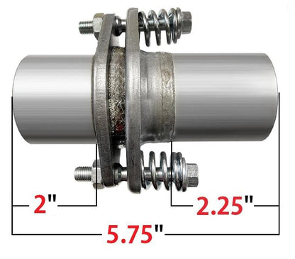 Northeastern Exhaust | Stainless Steel Spherical Joint Repair Flange Spring Bolt Kit 2.5" ID | Automotive Replacement Part - size: 2.5" ID x 5.75" Long