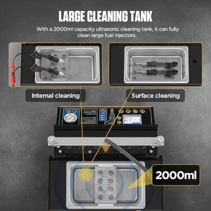 CT500 Fuel Injector Cleaner Tester, 6-Cylinder GDI EFI FSI PIEZO