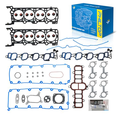 PHILTOP Head Gasket Kit Fit for Ford F-150/Expedition 2000-2004 5.4L - size: HS 9790 PT-15