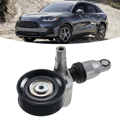 Belt Tensioner Assembly with Pulley Compatible with Honda HR-V 2.0L L4 2023, Replace #311705A2A02 311705A2A03 SK89709, Drive Belt Tensioner for Civic CR-V Accord Acura TLX - size: 311705A2A02