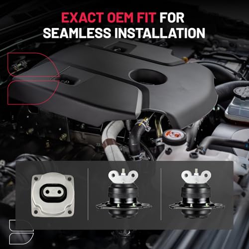 BDFHYK Engine Motor & Trans Mounts Compatible with Chrysler 300 2011-2022 - size: 2011-2022 Chrysler 3PCS