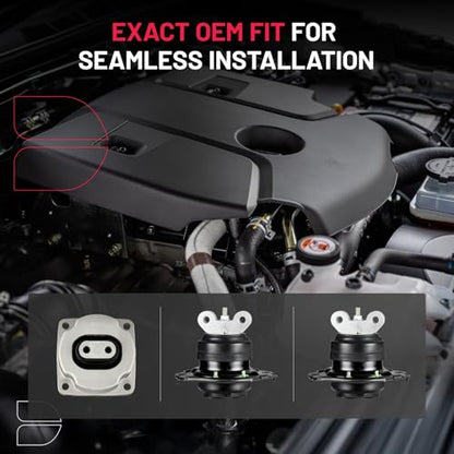BDFHYK Engine Motor & Trans Mounts Compatible with Chrysler 300 2011-2022 - size: 2011-2022 Chrysler 3PCS