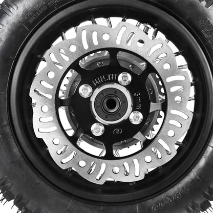 TDPRO 10" Rear Wheel 3.00-10 Tire Rim Disc Brake Assembly for Apollo Dirt Pit Bike CRF50 XR50 - size: Rear