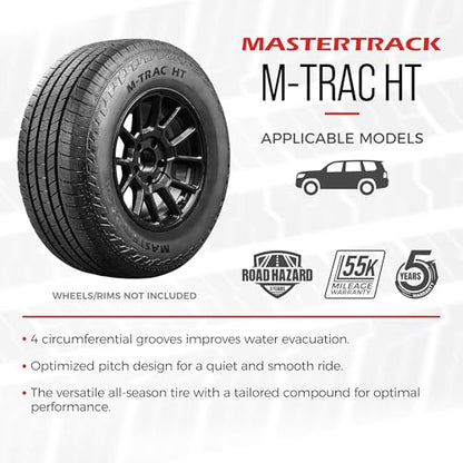 Set of 4 Mastertrack M-TRAC HT 255/70R16 111T Tires - size: 255/70R16