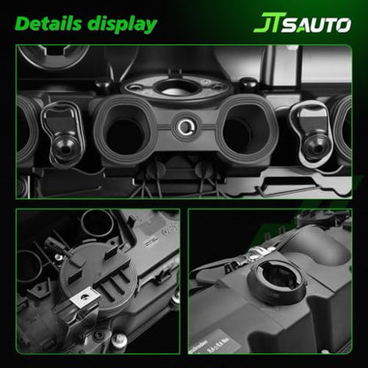 N52 Engine Valve Cover Kit for BMW X3 X5, Replaces OE# 11127552281 - size: 2007‑2013 BMW 328i & more