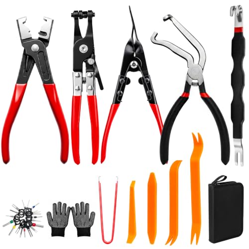 13-Piece Electrical Disconnect Pliers Kit for Cars - size: 13Pcs