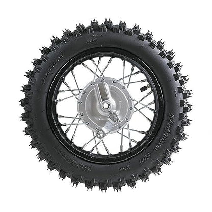 10" Rear Wheel Rim Tire Assembly 12mm Bearing 50cc 70cc 90cc 110cc Dirt Pit Pro Trail Bike CRF50 DRZ70 PW50 BBR50 TTR50 DRZ50 SSR 3.00-10 80/100-10 1.4x10 Drum Brake (Tire: 3.00-10 With Drum Brake) - size: Tire: 3.00-10 With Drum Brake