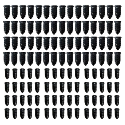 120Pcs Vacuum Tire Rubber Screws for Tire Repair Rubber Nail Kit - size: 120pcs Tire Repair Nails