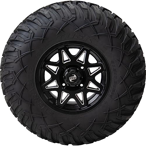 4/137 Tusk Tintic Wheel 14x7 5.0 + 2.0 Milled/Black For ARCTIC CAT Stampede 2020