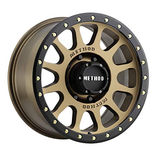 Method Race Wheels 305 NV Method Bronze/Black Street Loc 17x8.5" 8x6.5", 0mm offset 4.75" Backspace, MR30578580900 - color: Method Bronze/Black Street Loc, size: 17x8.5 inches, 8x6.5, 0/4.75"