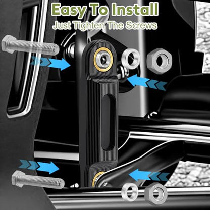 Sway Bar End Links for Can-Am Ryker 600/900/Rally Sport 2019-2025 - color: Black B