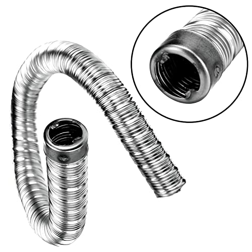 1Pack Inner Diameter 22mm/24mm Dual-layer Car Heater Exhaust Pipe Air Diesel Parking Heater Exhaust Hose Line For Webasto Eberspacher With Camps - size: Length:60cm, style: Inner Diameter: 24mm(0.94in)