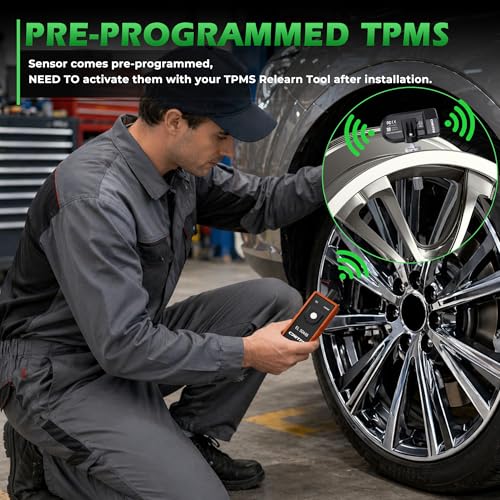 CDWTPS TPMS Sensor for GM,Pre-Programmed Upgrade Tire Pressure Sensor