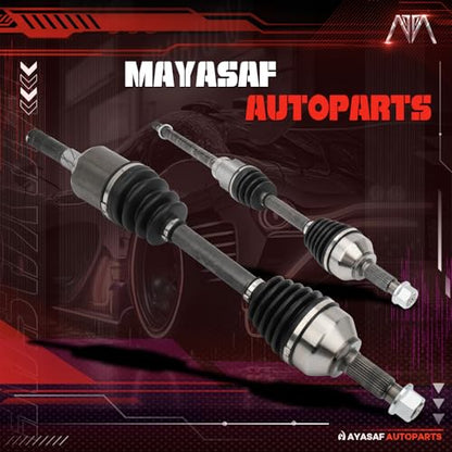 666285 666287 Front Left and Right CV Axle Shaft Assembly - size: 666285*1+666287*1