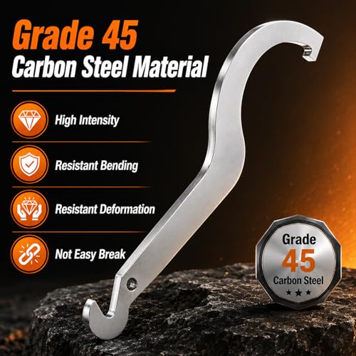 Shock Absorber Spanner/Drive Clutch Spanner Span Spreader Wrench Tool Compatible with Polaris ATV XP 550 RZR General 1000 Sportsman 550 Replace#：2877408 2877408-329