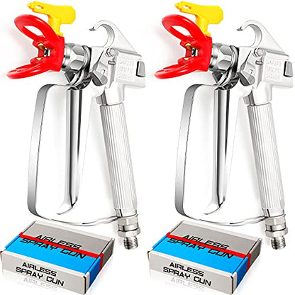 Chumia Airless Paint Spray Gun 3600PSI 517 Tip Swivel Joint Parts, 2 Sets