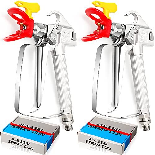 Chumia Airless Paint Spray Gun 3600PSI 517 Tip Swivel Joint Parts, 2 Sets